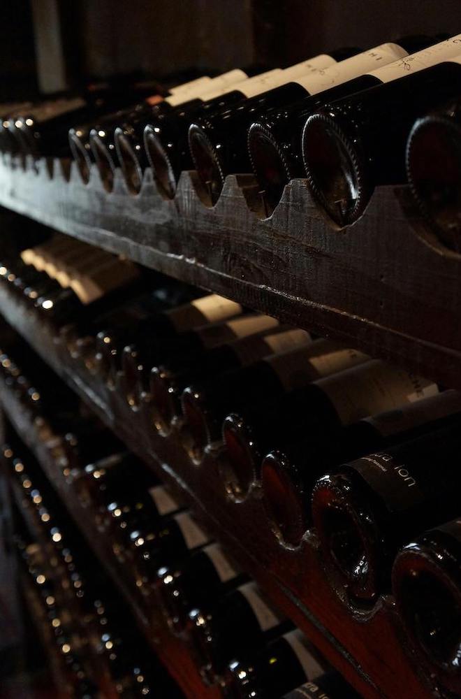 bouteilles de vin